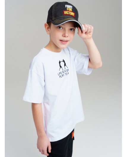 Кепка текстильная для мальчиков серый,бежевый