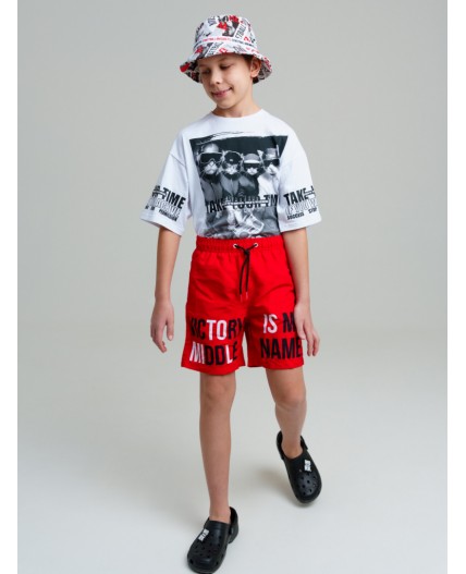 Панама текстильная для мальчиков разноцветный