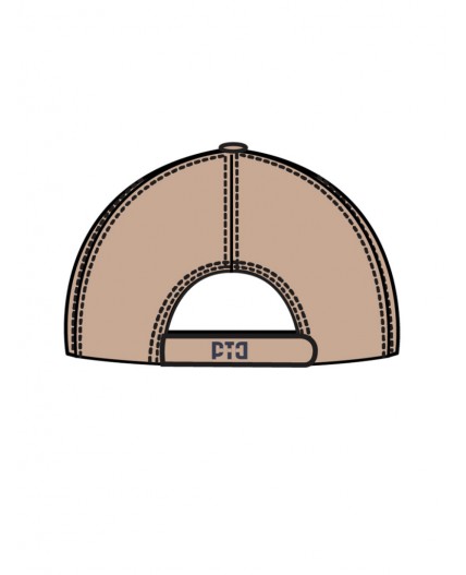 Кепка текстильная для мальчиков бежевый