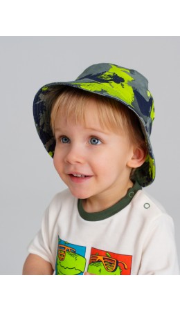 Панама детская текстильная для мальчиков разноцветный