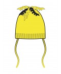 Шапка детская трикотажная для девочек жёлтый