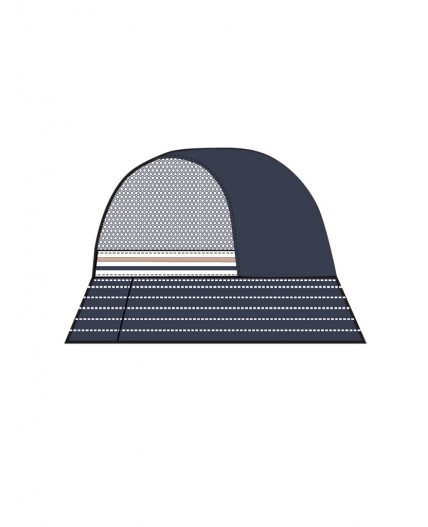 Панама текстильная для мальчиков тёмно-синий