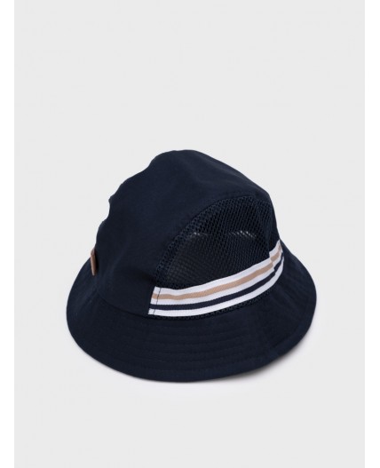 Панама текстильная для мальчиков тёмно-синий