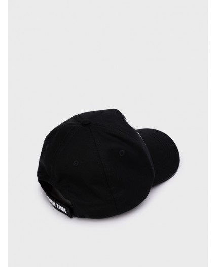Кепка текстильная для девочек черный