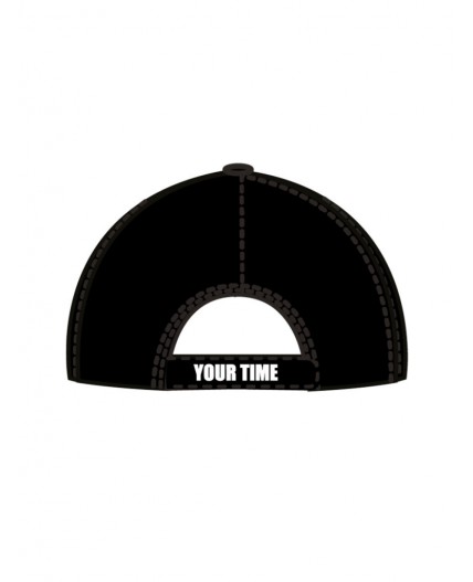 Кепка текстильная для девочек черный