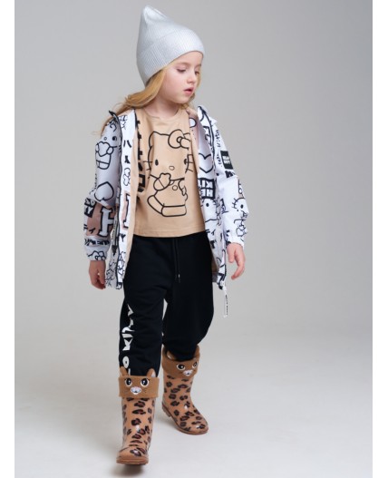 Шапка трикотажная для девочек серебряный