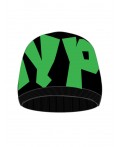Шапка трикотажная для мальчиков черный,зеленый