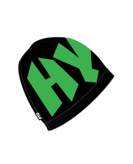 Шапка трикотажная для мальчиков черный,зеленый