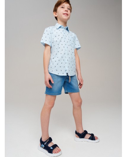 Сандалии для мальчиков тёмно-синий,синий