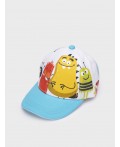 Кепка текстильная для мальчиков разноцветный