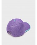 Кепка текстильная для девочек сиреневый