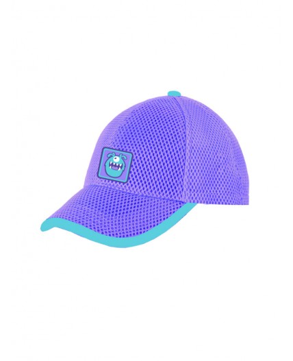 Кепка текстильная для девочек сиреневый