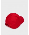 Кепка текстильная для мальчиков красный