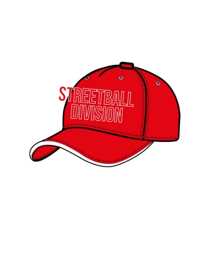 Кепка текстильная для мальчиков красный