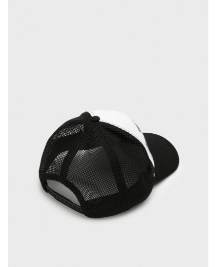 Кепка текстильная для мальчиков черный,белый
