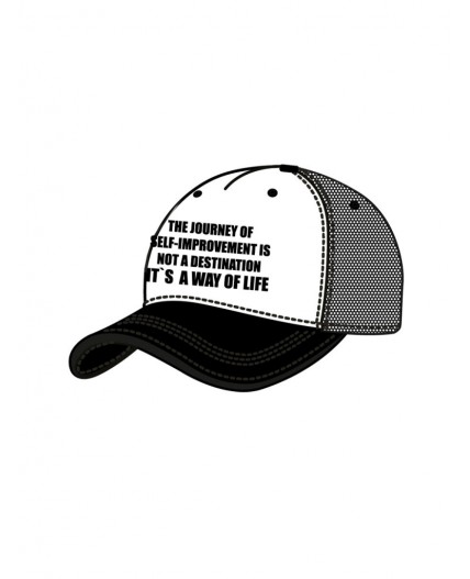 Кепка текстильная для мальчиков черный,белый