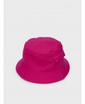 Панама текстильная для девочек фуксия