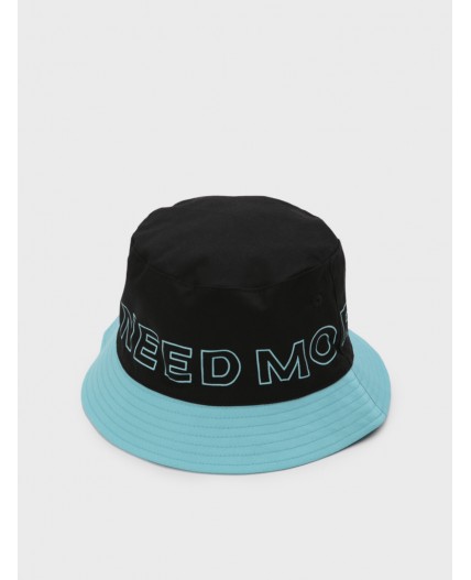 Панама текстильная для девочек черный,голубой