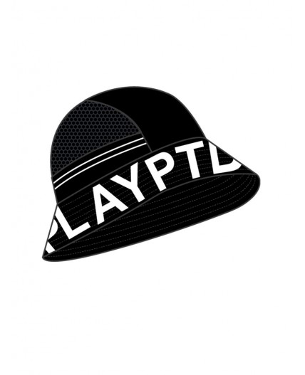 Панама текстильная для девочек черный