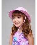Панама текстильная для девочек светло-розовый