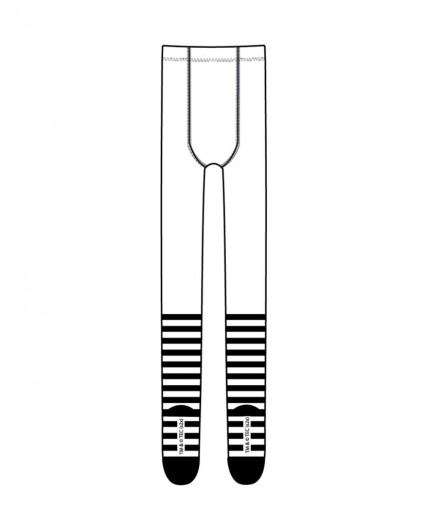 Колготки детские трикотажные для девочек белый,черный
