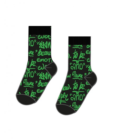 Носки трикотажные для мальчиков, 2 пары в комплекте черный,зеленый,белый