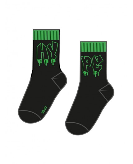 Носки трикотажные для мальчиков, 2 пары в комплекте черный,зеленый