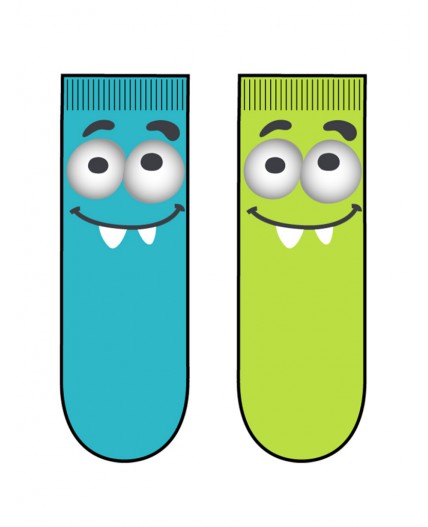 Носки трикотажные для мальчиков, 2 пары в комплекте голубой,светло-зеленый