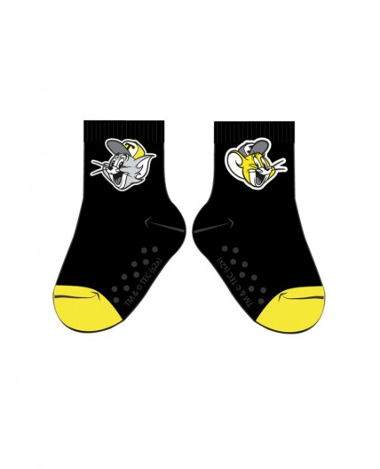 Носки детские трикотажные для мальчиков, 2 пары в комплекте жёлтый,черный