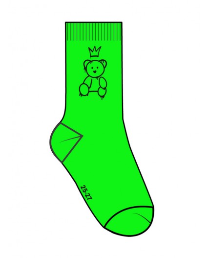 Носки трикотажные для девочек, 3 пары в комплекте разноцветный