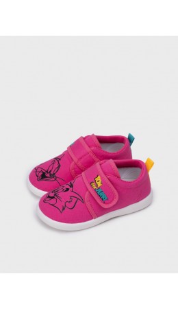 Полуботинки для девочек фуксия