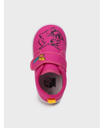 Полуботинки для девочек фуксия