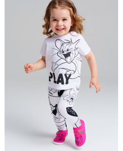 Полуботинки для девочек фуксия