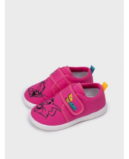 Полуботинки для девочек фуксия