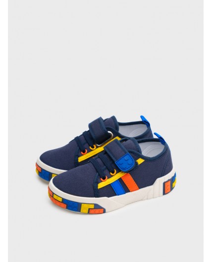 Полуботинки для мальчиков разноцветный