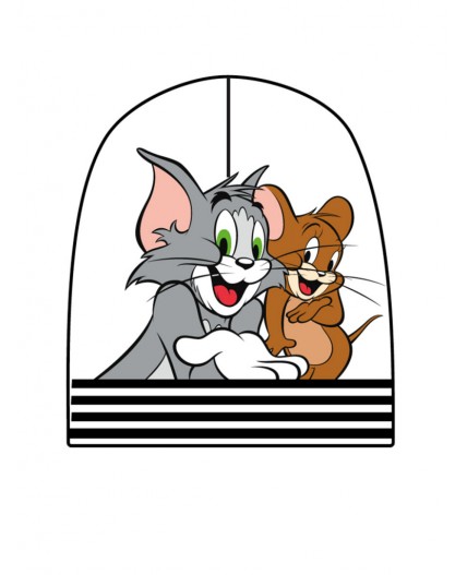 Шапка трикотажная для девочек белый,черный,серый