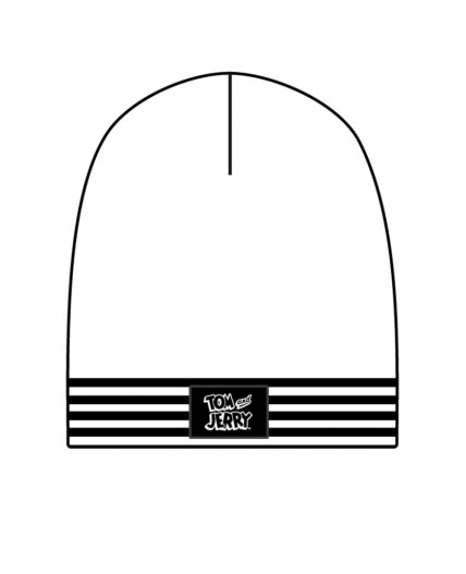 Шапка трикотажная для девочек белый,черный,серый