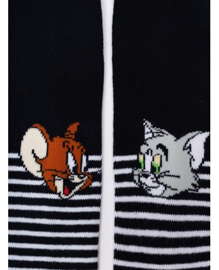 Колготки детские трикотажные для девочек черный,белый