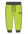 Брюки детские трикотажные для мальчиков светло-зеленый