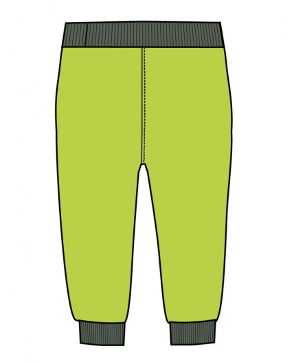 Брюки детские трикотажные для мальчиков светло-зеленый