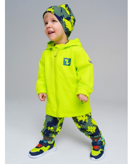 Шапка детская трикотажная для мальчиков, 2 шт в комплекте разноцветный