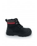 Ботинки для мальчиков черный,красный
