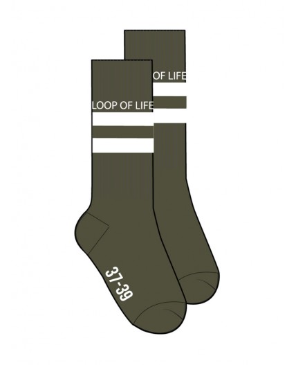 Носки трикотажные для мальчиков, 2 пары в комплекте хаки,черный