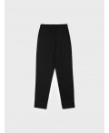Брюки трикотажные для девочек черный