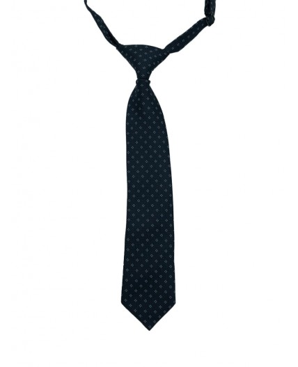 Галстук текстильный для мальчиков тёмно-синий