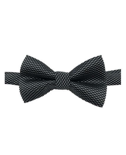 Галстук-бабочка текстильный для мальчиков черный