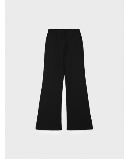 Брюки трикотажные для девочек черный