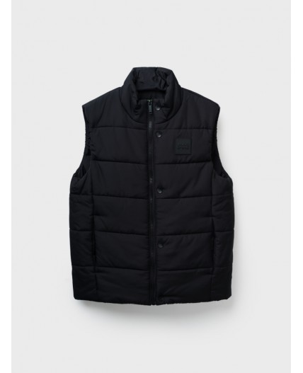 Жилет текстильный с полиуретановым покрытием для мальчиков черный