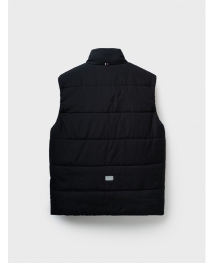 Жилет текстильный с полиуретановым покрытием для мальчиков черный