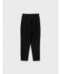 Брюки трикотажные для девочек черный